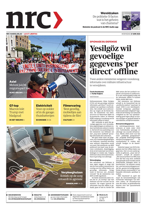 Prima pagina NRC di oggi - Quotidiano estero