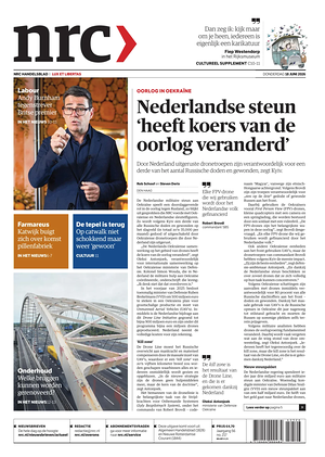 Prima pagina NRC di oggi - Quotidiano estero