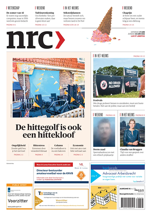 Prima pagina NRC di oggi - Quotidiano estero