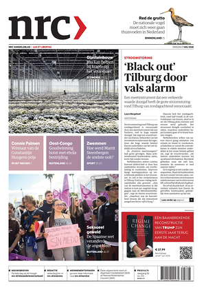 Prima pagina NRC di oggi - Quotidiano estero