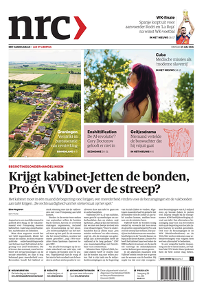 Prima pagina NRC di oggi - Quotidiano estero