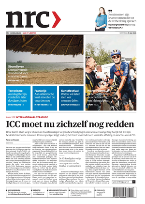 Prima pagina NRC di oggi - Quotidiano estero