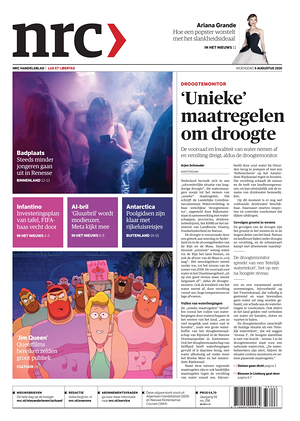 Prima pagina NRC di oggi - Quotidiano estero