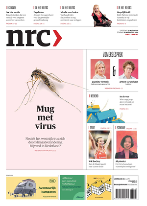 Prima pagina NRC di oggi - Quotidiano estero