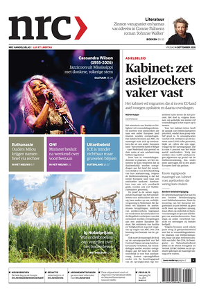 Prima pagina NRC di oggi - Quotidiano estero