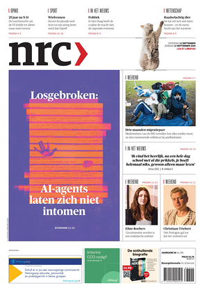 Prima pagina NRC di oggi - Quotidiano estero