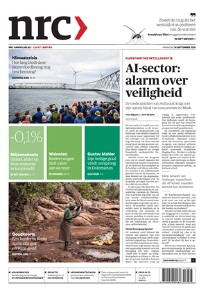 Prima pagina NRC di oggi - Quotidiano estero