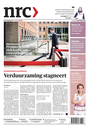 Prima pagina NRC di oggi - Quotidiano estero