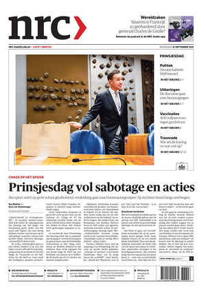 Prima pagina NRC di oggi - Quotidiano estero
