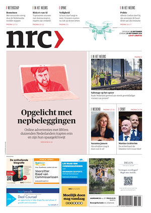 Prima pagina NRC di oggi - Quotidiano estero