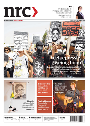 Prima pagina NRC di oggi - Quotidiano estero