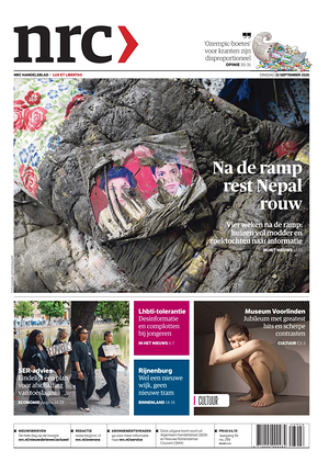 Prima pagina NRC di oggi - Quotidiano estero