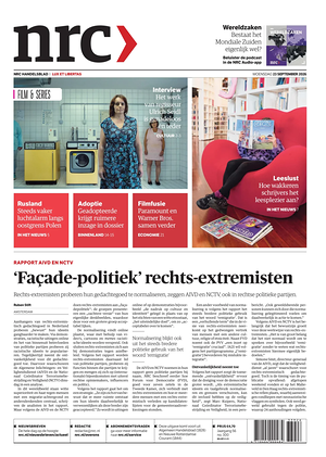 Prima pagina NRC di oggi - Quotidiano estero