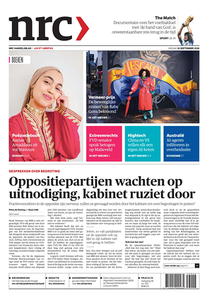 Prima pagina NRC di oggi - Quotidiano estero