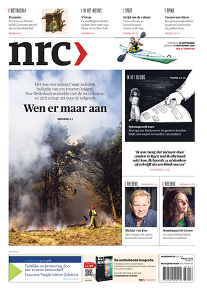 Prima pagina NRC di oggi - Quotidiano estero