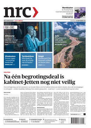 Prima pagina NRC di oggi - Quotidiano estero