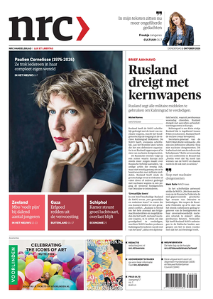 Prima pagina NRC di oggi - Quotidiano estero
