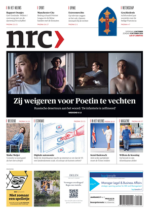 Prima pagina NRC di oggi - Quotidiano estero