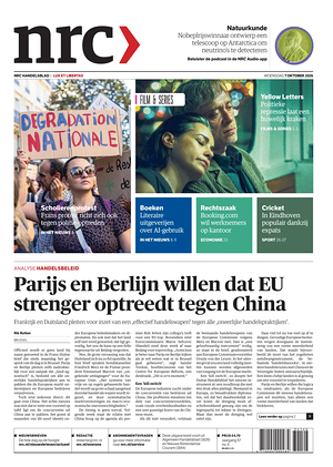 Prima pagina NRC di oggi - Quotidiano estero