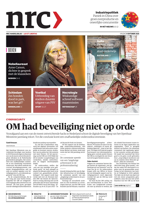 Prima pagina NRC di oggi - Quotidiano estero