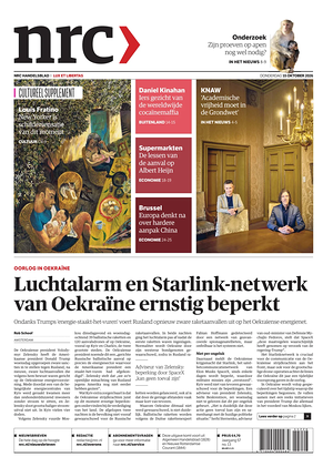 Prima pagina NRC di oggi - Quotidiano estero