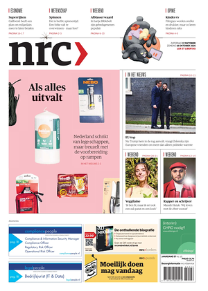 Prima pagina NRC di oggi - Quotidiano estero
