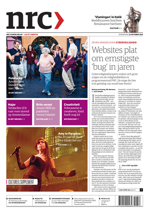 Prima pagina NRC di oggi - Quotidiano estero