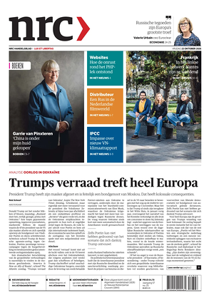 Prima pagina NRC di oggi - Quotidiano estero