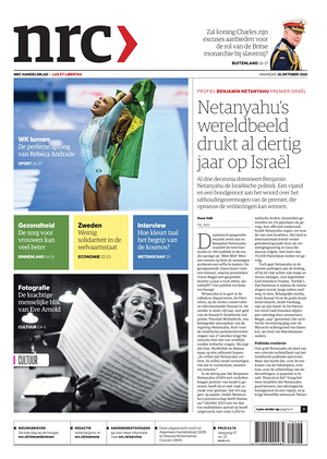 Prima pagina NRC di oggi - Quotidiano estero