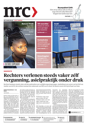 Prima pagina NRC di oggi - Quotidiano estero