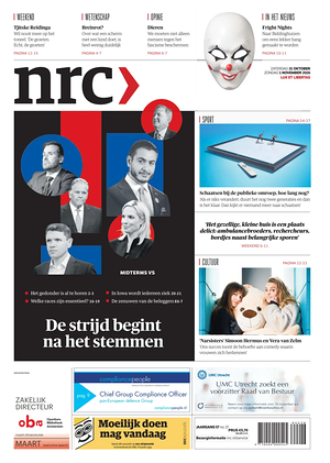 Prima pagina NRC di oggi - Quotidiano estero