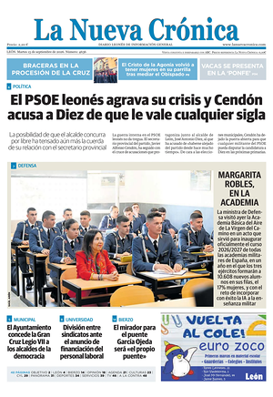 Prima pagina La Nueva Crónica di oggi - Quotidiano regional