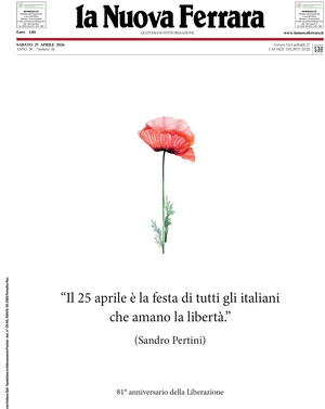 Prima pagina La Nuova Ferrara di oggi - Quotidiano regionale