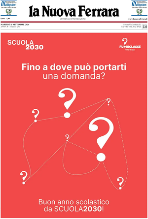 Prima pagina La Nuova Ferrara di oggi - Quotidiano regionale