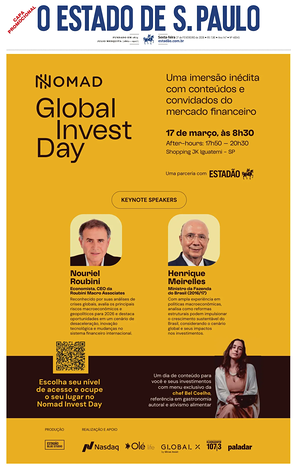 Prima pagina O Estado de S. Paulo di oggi - Quotidiano estero