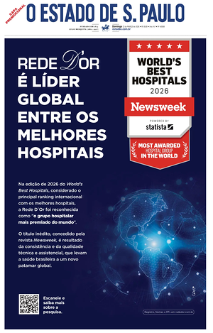 Prima pagina O Estado de S. Paulo di oggi - Quotidiano estero