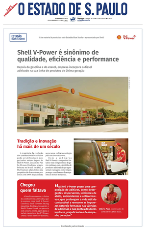 Prima pagina O Estado de S. Paulo di oggi - Quotidiano estero