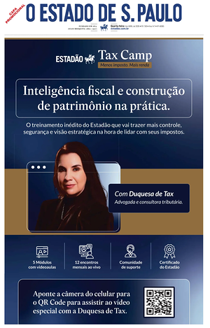 Prima pagina O Estado de S. Paulo di oggi - Quotidiano estero