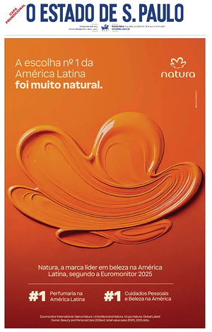 Prima pagina O Estado de S. Paulo di oggi - Quotidiano estero