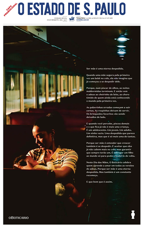 Prima pagina O Estado de S. Paulo di oggi - Quotidiano estero