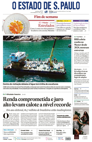 O Estado de S. Paulo prima pagina