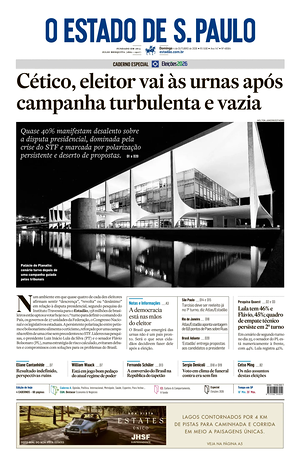 Prima pagina O Estado de S. Paulo di oggi - Quotidiano estero