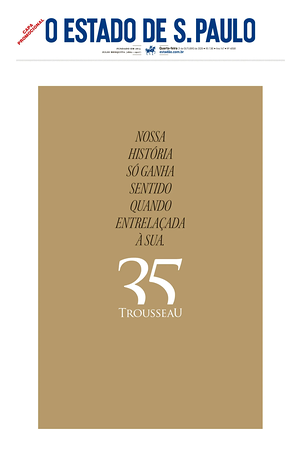 Prima pagina O Estado de S. Paulo di oggi - Quotidiano estero