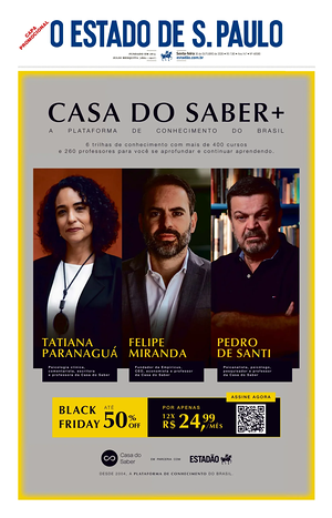 Prima pagina O Estado de S. Paulo di oggi - Quotidiano estero