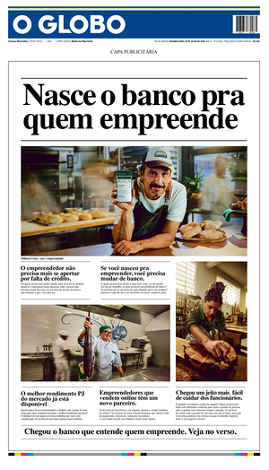 Prima pagina O Globo di oggi - Quotidiano estero