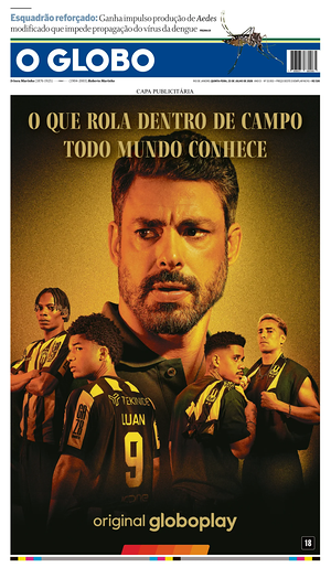 Prima pagina O Globo di oggi - Quotidiano estero
