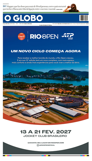 Prima pagina O Globo di oggi - Quotidiano estero