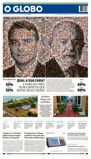 Prima pagina O Globo di oggi - Quotidiano estero
