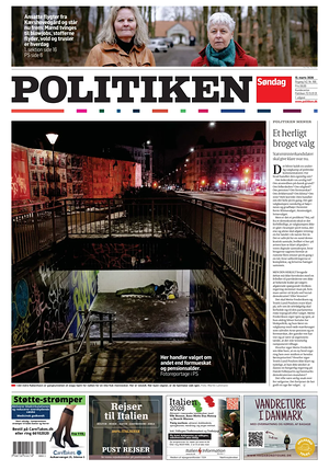 Prima pagina Politiken di oggi - Quotidiano estero