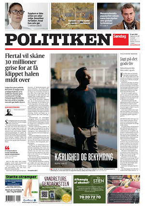 Politiken prima pagina